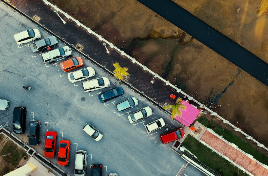 filled-parking-lot