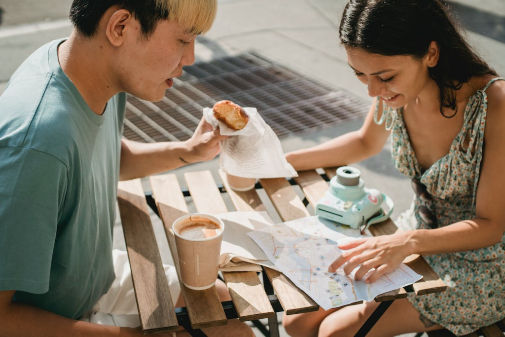 checking the map to decide what affordable transportation in Tampa Bay to get